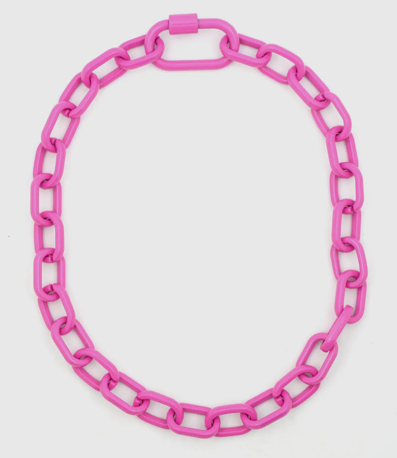 Luxe Link Enamel Chain Necklace